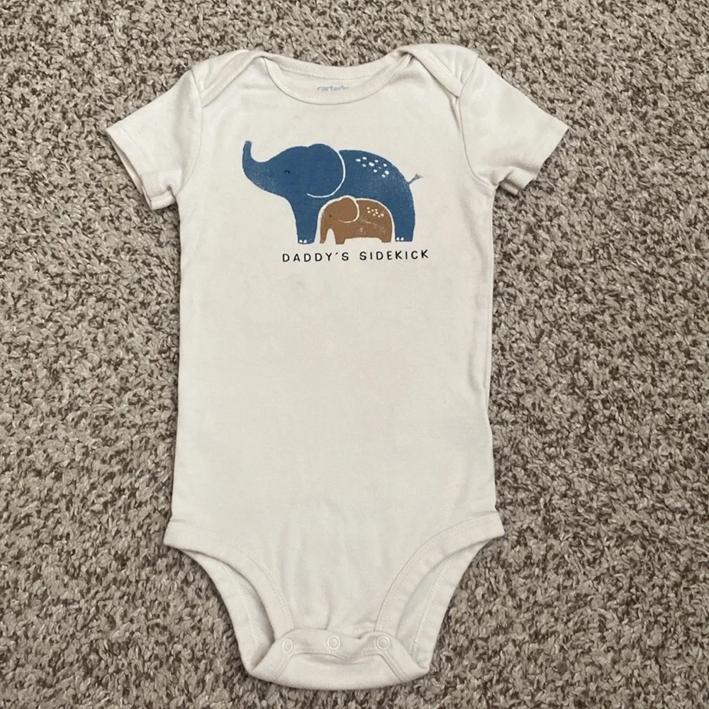 NWOT & EUC Carters Baby Elephant Safari Hoodie Jogger Matching set